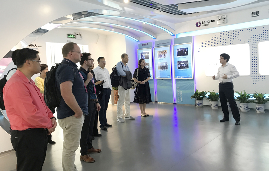 深创赛第三届国际赛澳洲赛区十强项目代表到访u8国际集团