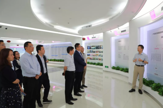 深投控副总经理尹可非一行到u8国际调研指导