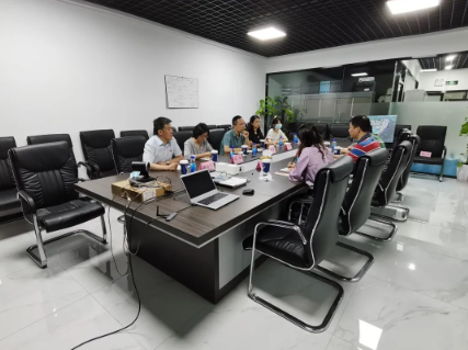 珠海市科技创新局副局长戴舸一行莅临珠海清华科技园走访调研