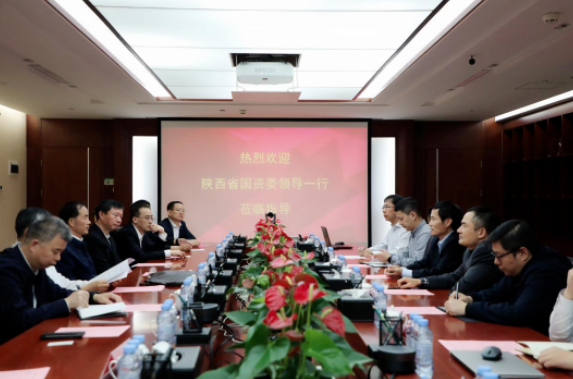 陕西省国资委书记任国一行到访u8国际